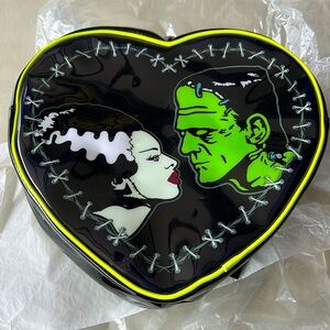 Frankenstein and Bride Backpack Pirse